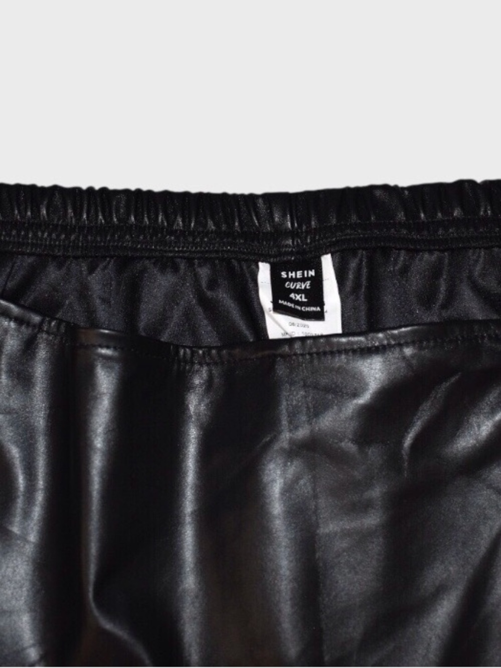 Shein Faux Leather‎ Mini Skort - Picture 3 of 3
